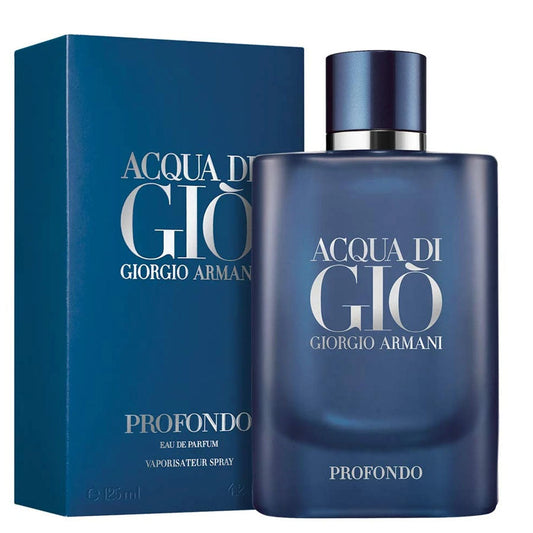 Acqua di Gio Profondo by Giorgio Armani for Men 4.2 oz EDP Spray